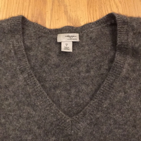 100% CASHMERE GRAY SWEATER - Picture 4 of 8
